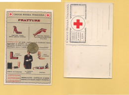 P3580 CROCE ROSSA ITALIANA III SERIE Fratture Anni '30 - Red Cross