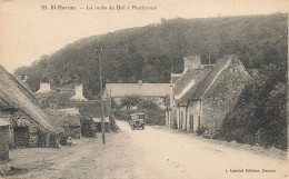 St Marcan * La Route De Dol à Pontorson * Bus Autobus - Autres & Non Classés