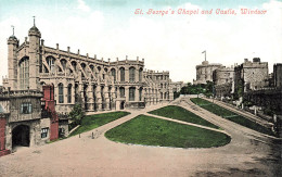 ROYAUME-UNI - Angleterre - Windsor - St. George's Chapel And Castle - Carte Postale - Windsor