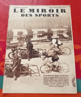 Miroir Des Sports N°731 Oct 1933 Aviation Villacoublay Detroyat Fieseler Kid Chocolate Ladoumègue Lutte Deglane Cochet - Sport