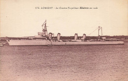 Lorient * Le Bateau De Guerre Contre Torpilleur ALBATROS En Rade - Lorient