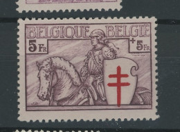 400 *. 5F Chevalier. Ridder   Cote 140-€ - Unused Stamps