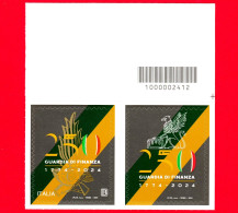 Nuovo - MNH - ITALIA - 2024 - 250 Anni Del Corpo Della Guardia Di Finanza – Logo - B - Barre 2412 - Bar Codes