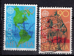 T2520 - SUISSE SWITZERLAND Yv N°1393/94 - Used Stamps