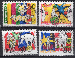 T2524 - SUISSE SWITZERLAND Yv N°1406/09 - Used Stamps