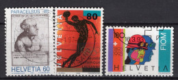 T2533 - SUISSE SWITZERLAND Yv N°1421/23 - Used Stamps