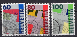 T2534 - SUISSE SWITZERLAND Yv N°1424/26 - Oblitérés