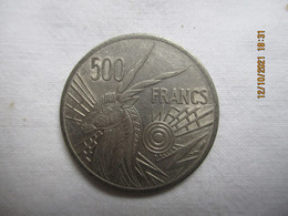 Banque Des Etats De L'Afrique Centrale: 500 Francs 1977 - Sonstige – Afrika