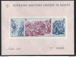 1968 SMOM - BF 1 Natale Nuovo E Perfetto MNH/** - Sovrano Militare Ordine Di Malta