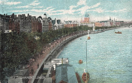 ROYAUME-UNI - Angleterre - London - Thames Embankment - Carte Postale - Otros & Sin Clasificación