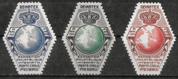 MONACO - 3 VIGNETTES REINATEX - NEUF** MNH - Lots & Serien