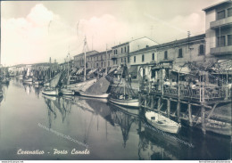 Ac591 Cartolina Cesenatico Porto Canale Provincia Di Forli' - Forlì