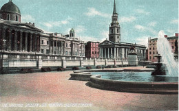 ROYAUME-UNI - Angleterre - London - The National Gallery & St Martin's Church - Carte Postale - Other & Unclassified