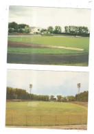 2 POSTCARDS STADIA    POLAND  TODZ /OPOLE - Stadi