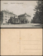 Ansichtskarte Kempten (Allgäu) Realschule U. Kriegerdenkmal 1918 - Kempten