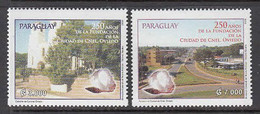 2008 Paraguay City Of Cornel Oviedo Cotton Complete Set Of 2 MNH - Paraguay