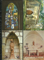 4 Cartes Postales Notre Dame Du Rugby Larivière Verso N° 2484 Le 01/09/1988 Grenade Sur L'Adour Pour Bayonne B/TB  ! ! ! - Rugby