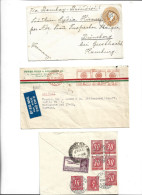 INDIA - GREAT BRITAIN UNITED KINGDOM COLONIES - POSTAL HISTORY LOT SWITZERLAND POSTAGE AFFRANCHISSEMENT INSUFFISANT - Other & Unclassified