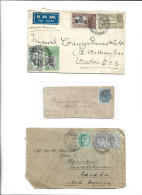 INDIA - GREAT BRITAIN UNITED KINGDOM BIRITISH COLONIES - POSTAL HISTORY LOT - - Other & Unclassified