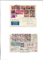 INDIA - GREAT BRITAIN UNITED KINGDOM BIRITISH COLONIES - POSTAL HISTORY LOT - RETOUR - Andere & Zonder Classificatie