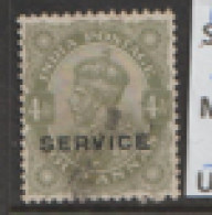 India Service  1912  SG  086  4a   Fine Used - 1911-35 Roi Georges V