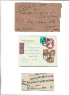 INDIA - GREAT BRITAIN UNITED KINGDOM BIRITISH COLONIES - POSTAL HISTORY LOT - VIA SINGAPORE TO SAIGON - Andere & Zonder Classificatie