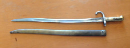 Bayonet For The Chasspo Rifle. France. M1866 (644) - Armas Blancas