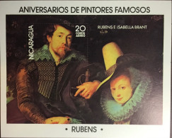 Nicaragua 1978 Rubens Anniversary Minisheet MNH - Nicaragua