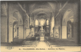 Cp VILLERSEXEL (Hte Saône) 70 - 1924 - Intérieur De L'Eglise N° 31 CLB - Villersexel