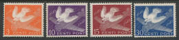 Estonia:Unused Stamps Serie Pigeons/airplanes, 1940, MNH - Estland