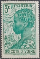 Côte D'Ivoire  1939-42,  YT N°151  **,  Cote YT 0,37€ - Neufs