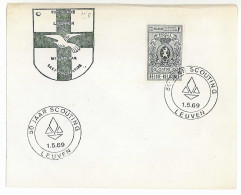 SC 19 - 708 BELGIUM, Scout - Cover - 1969 - Briefe U. Dokumente