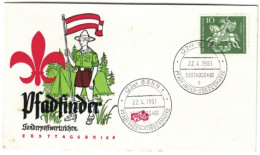 SC 19 - 363 GERMANY, Scout - Cover - 1961 - Briefe U. Dokumente