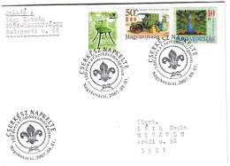 SC 19 - 388 HUNGARY, Scout - Cover - 2007 - Cartas & Documentos