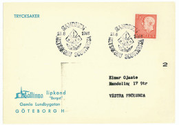 SC 19 - 357 SWEDEN, Scout - Cover - 1962 - Covers & Documents