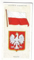 FL 18 - 34-a POLAND National Flag & Emblem, Imperial Tabacco - 67/36 Mm - Objetos Publicitarios