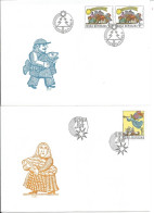 FDC 198 - 9 Czech Republic Christmas 1998 - Christmas