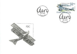 FDC 914 Czech Republic The Aero A-14 2017 - Vliegtuigen