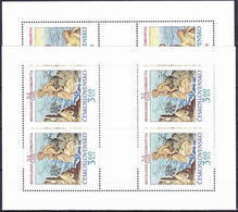 ** Tchécoslovaquie 1976 Mi 2319-20 Klb. (Yv 2163-4 Les Feuilles), (MNH) - Unused Stamps