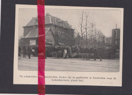 Amsterdam - Schaarste Brandstoffen - Orig. Knipsel Coupure Tijdschrift Magazine - Oorlog 1914 - 1918 - Non Classificati