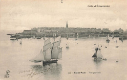 St Malo * Vue Générale Sur La Commune * Bateau Voilier - Saint Malo