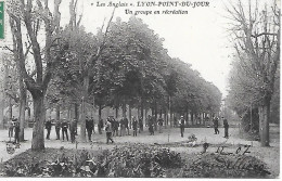 LYON ( 5eme ) - POINT Du JOUR - Les Anglais - Un Groupe En Récréation - Lyon 5