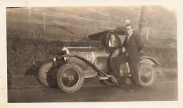 Automobile Ancienne De Marque Modèle Type ? * Automobiles Voiture , Route De Brive à Terrasson * Photo 11x7cm * 1934 - Turismo