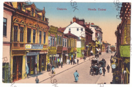 RO 999 - 20693 CRAIOVA, Street Stores, Romania - Old Postcard, CENSOR - Used - 1917 - Roemenië