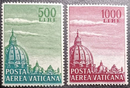 VATICAN. PA Y&T N°33/34* (issu D'une Collection). Neuf* - Poste Aérienne