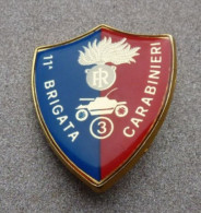 Distintivo Vetrificato - Carabinieri 11^ Brigata - Usato Obsoleto - Italian Police Carabinieri Insignia (283) - Police