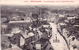 80 - Somme -  MONTDIDIER -  Vue Panoramique Prise De L'église Saint Pierre - Montdidier