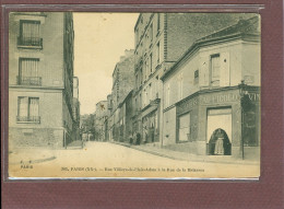 PARIS 20ème (75) - RUE VILLIERS DE L'ISLE ADAM A LA RUE DE LA BIDASSOA - FLEURY N° 386 - CAFE VINS AU PICOLO - Paris (20)