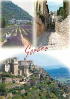 84 - Gordes - Multivues - Champs De Lavande - Flamme Postale - Abbaye De Sénanque - CPM - Voir Scans Recto-Verso - Gordes