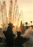 06 - Nice - Jeux De Lumière Sur La Fontaine De La Place Masséna - Jets D'eau - CPM - Carte Neuve - Voir Scans Recto-Vers - Piazze